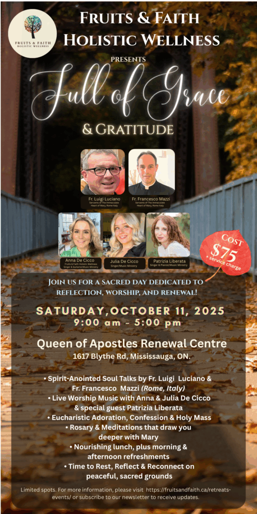 Full of Grace & Gratitude – A One-Day Catholic Retreat